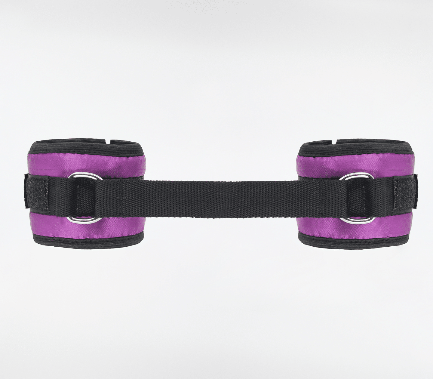 HAN036 Handcuffs - Purple - Love in Leather