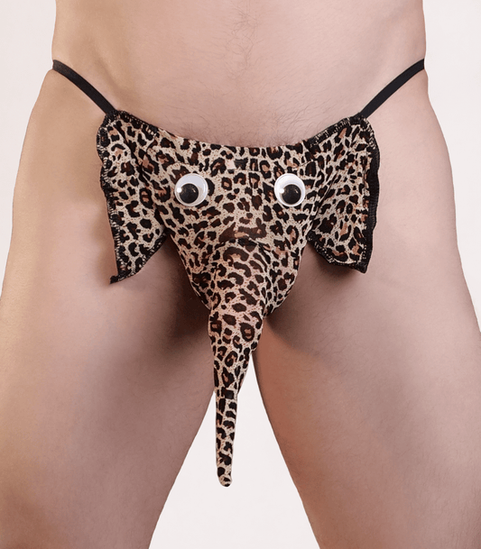 MEN305 - Leopard Print - Boxed - Love in Leather