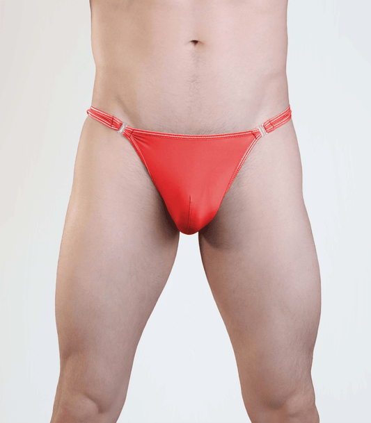 MEN337A - Red - S/M - Boxed - Love in Leather