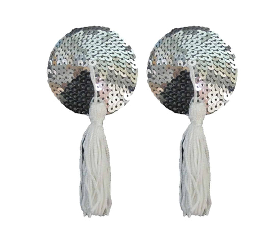 NIP001 - Silver/White - Love in Leather