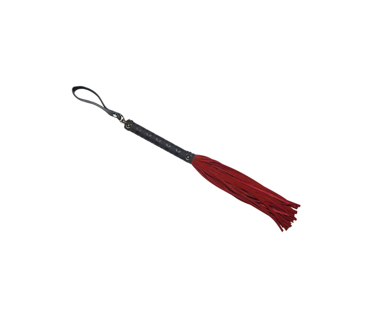 WHI007 Whip - Red - Love in Leather