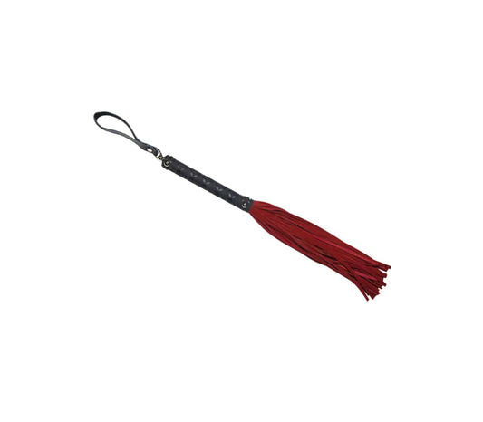 WHI007 Whip - Red - Love in Leather