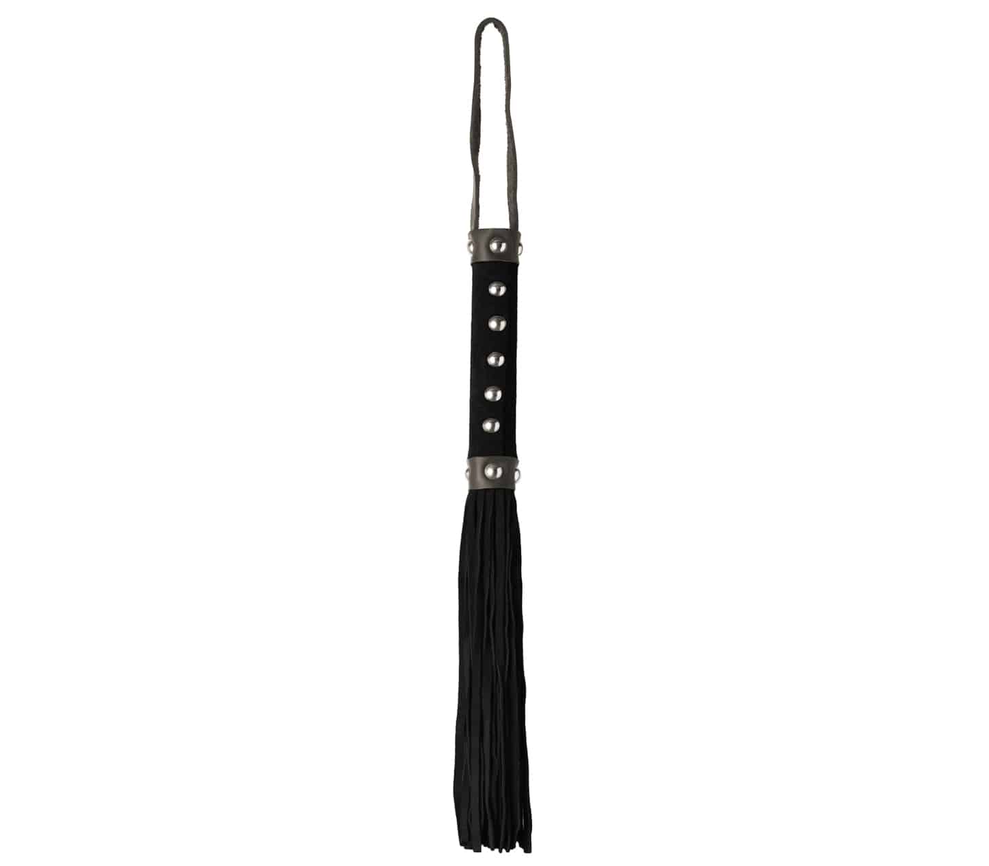 WHI027 Flogger - Black - Love in Leather