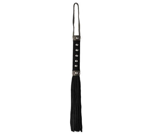 WHI027 Flogger - Black - Love in Leather