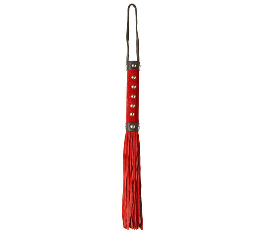 WHI027 Flogger - Red - Love in Leather