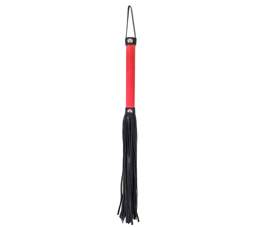 WHI036 Flogger - Red - Love in Leather
