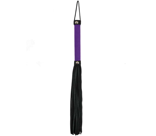 WHI038 Flogger - Purple - Love in Leather