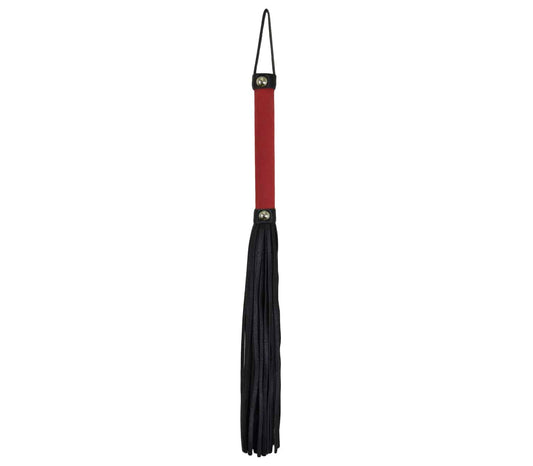 WHI038 Flogger - Red - Love in Leather