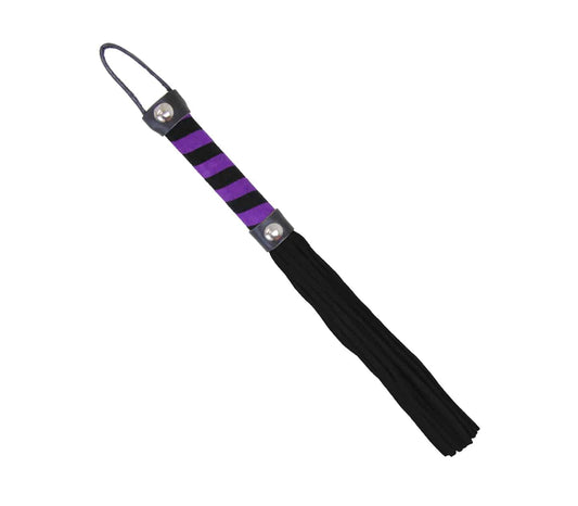 WHI051 - Black/Purple - Love in Leather
