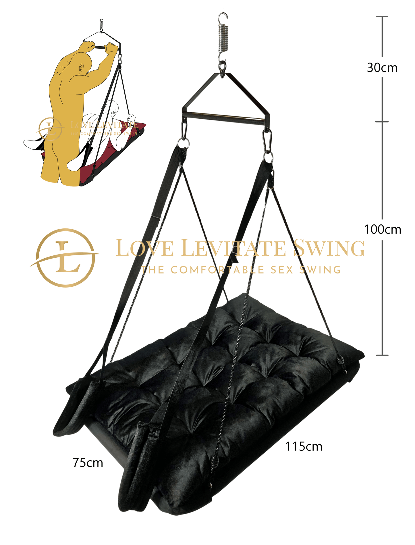 Love Levitate Swing The Comfortable Sex Swing Vibrant Vibes Australia - Quality Sex Toys - Great Prices - Sex Toys Australia Love Levitate Swing The Comfortable Sex Swing Vibrant Vibes Australia - Quality Sex Toys - Great Prices - Sex Toys Australia