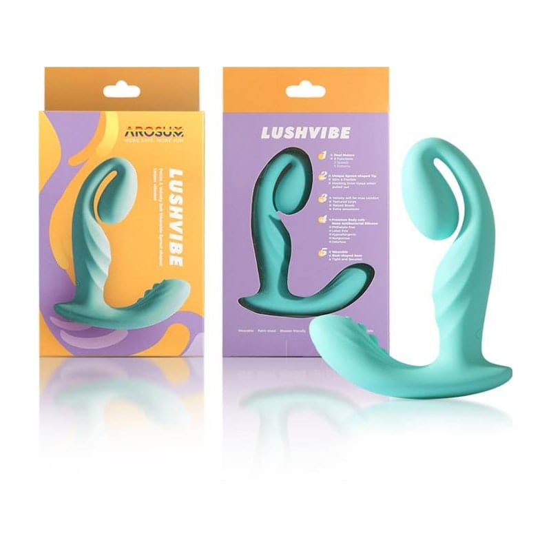 LushVibe Wearable Sprout-Shaped Unisex Vibrator Vibrant Vibes Australia - Quality Sex Toys - Great Prices