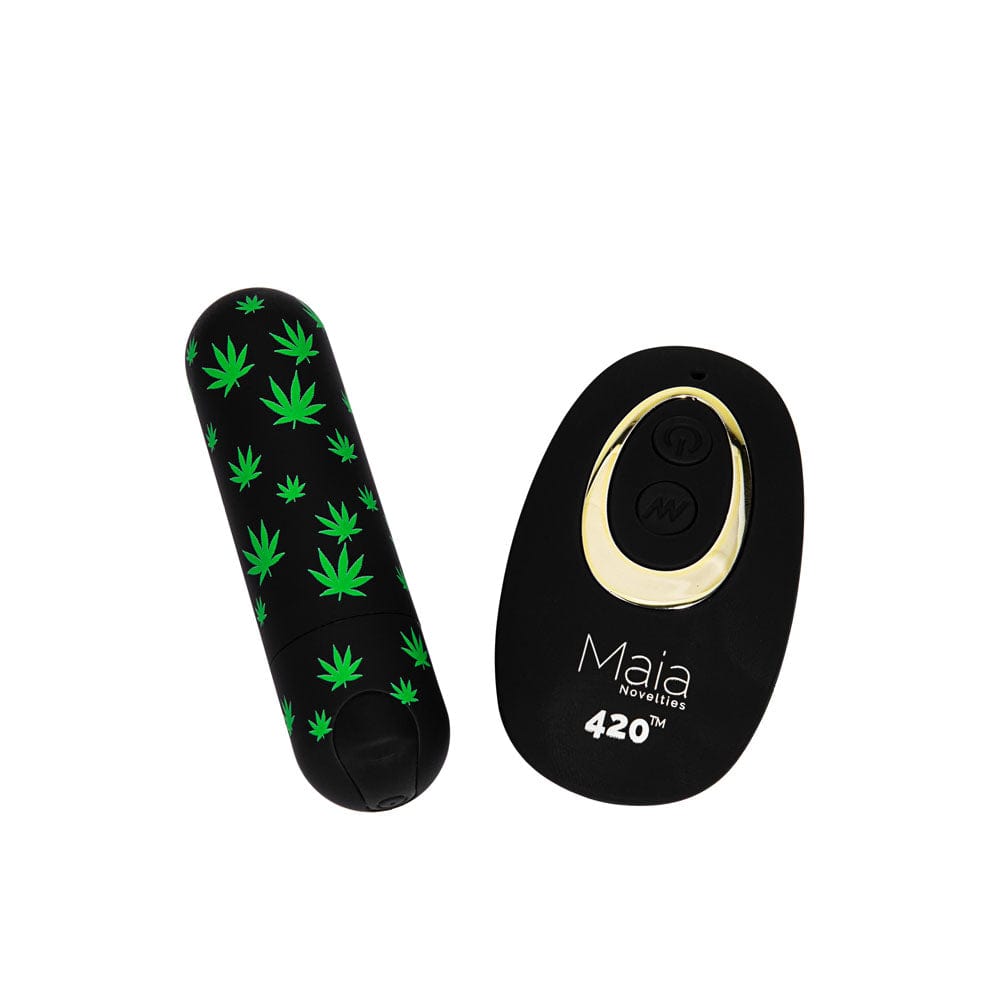Maia DATE NIGHT 420 PANTY VIBE - S/M - S/M 420 Panty with USB Rechargeable Bullet & Remote