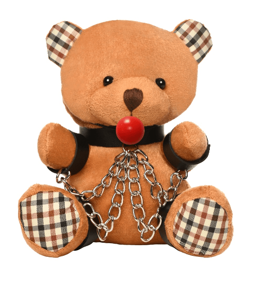Master Series Gagged Bondage Bear Vibrant Vibes Australia - Quality Sex Toys - Great Prices
