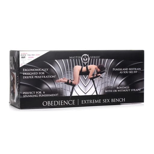 Master Series Obedience Extreme Sex Bench with Restraint Straps Vibrant Vibes Australia - Quality Sex Toys - Great Prices