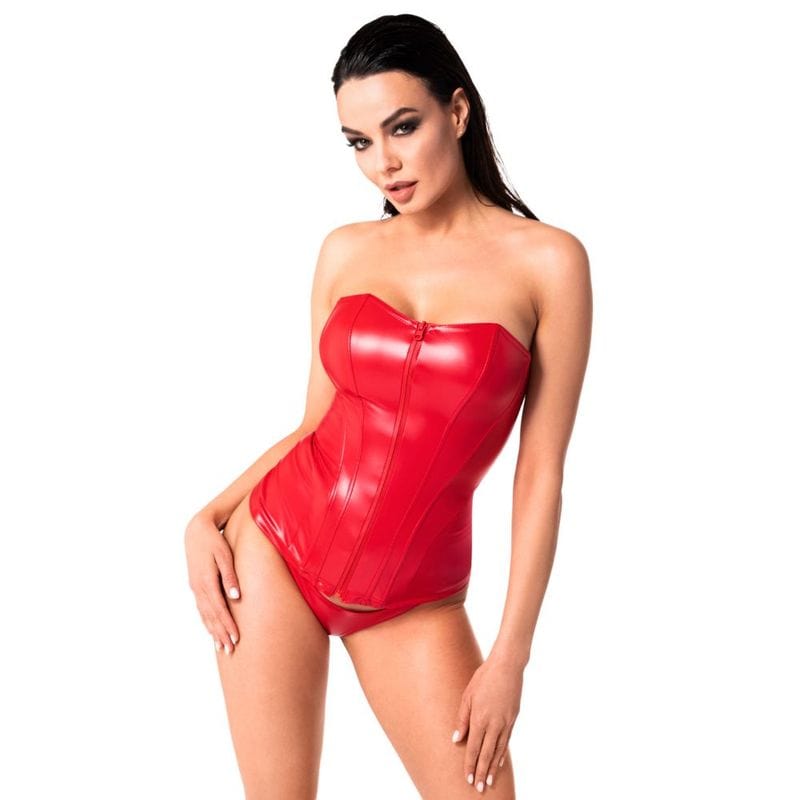 Mysteria Corset Red Red Large