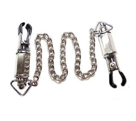 Nipple Clamps with Weights Vibrant Vibes Australia - Quality Sex Toys - Great Prices