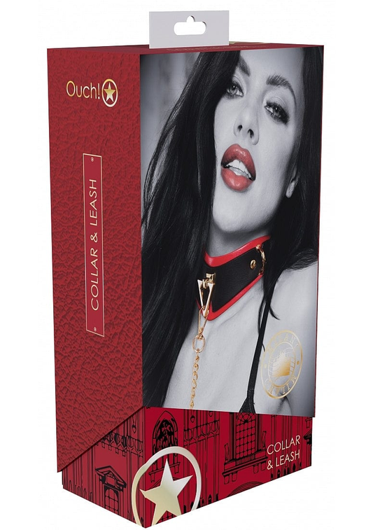 Ouch! Milan Collection - Collar with Leash Default Title