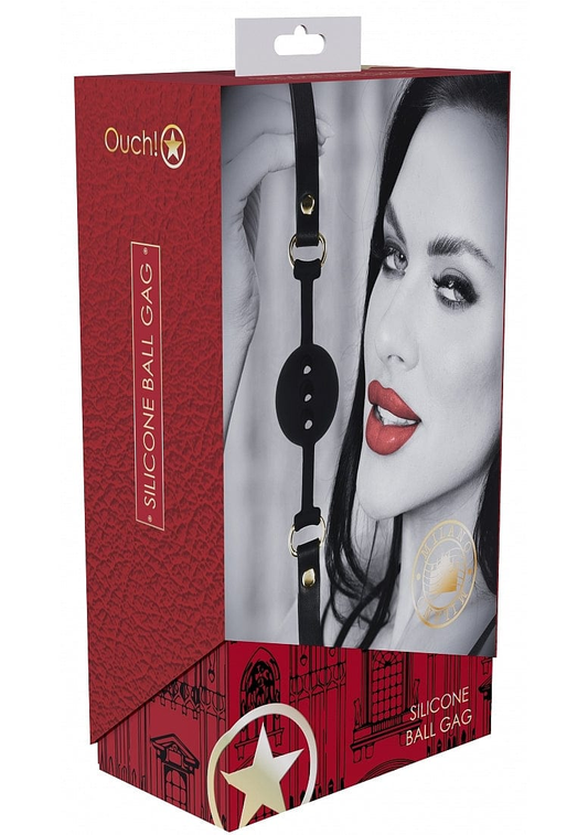 Ouch! Milan Collection - Silicone Ball Gag Default Title