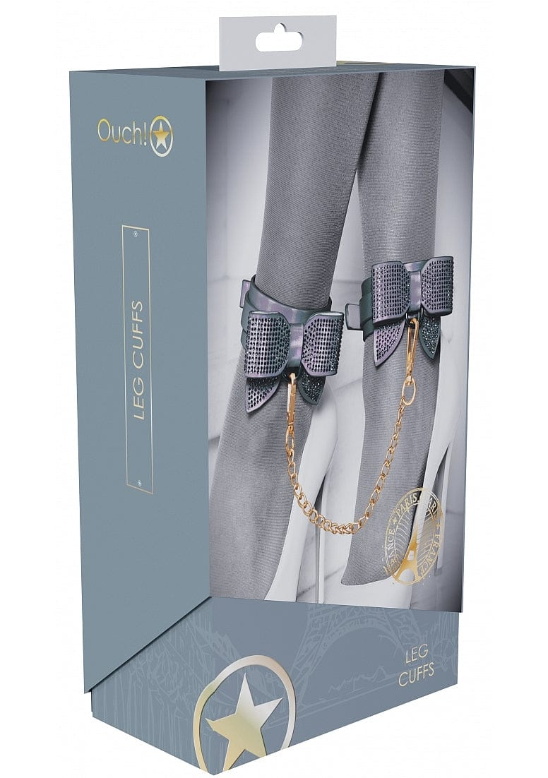 Ouch! Paris Collection - Leg Cuffs Black Default Title