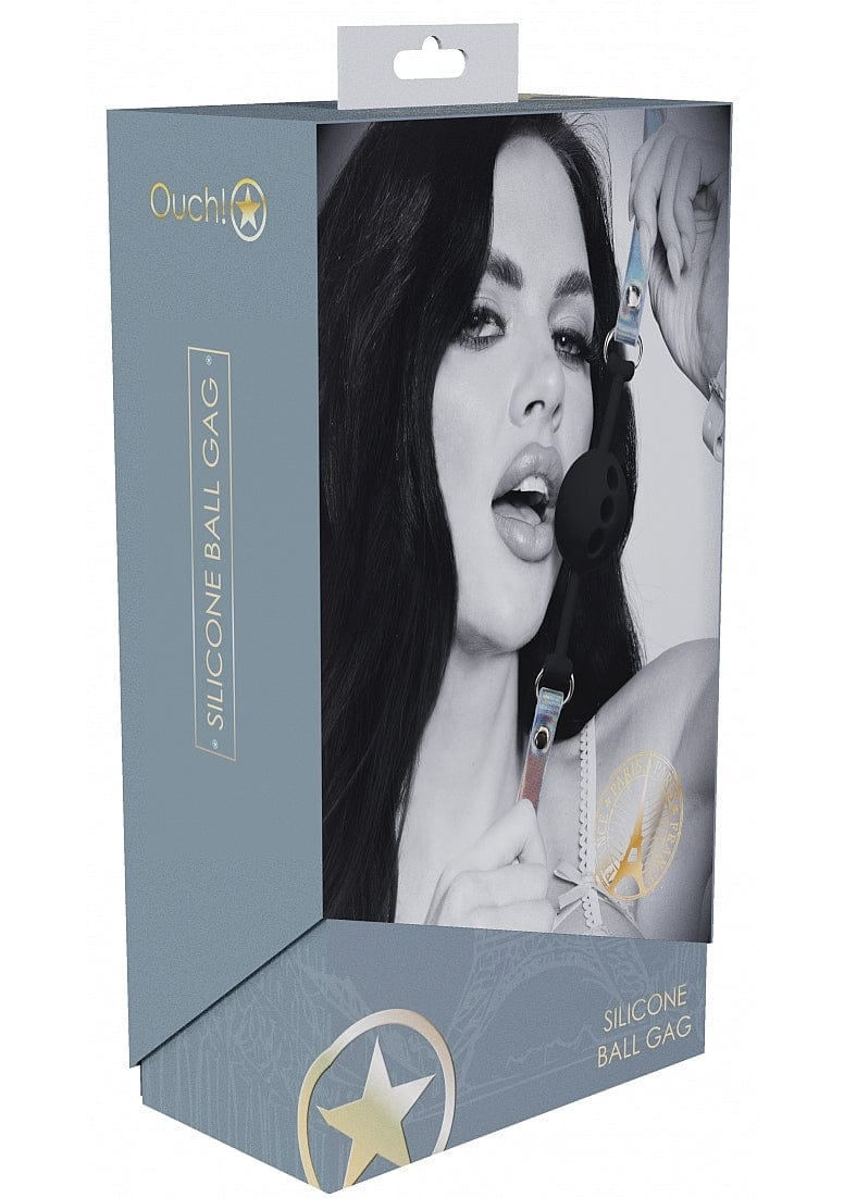 Ouch! Paris Collection - Silicone Ball Gag Default Title