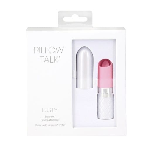 Pillow Talk LUSTY Luxurious Flickering Massager Pink Vibrant Vibes Australia - Quality Sex Toys - Great Prices