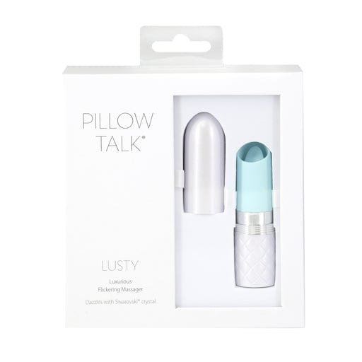 Pillow Talk LUSTY Luxurious Flickering Massager Teal Vibrant Vibes Australia - Quality Sex Toys - Great Prices