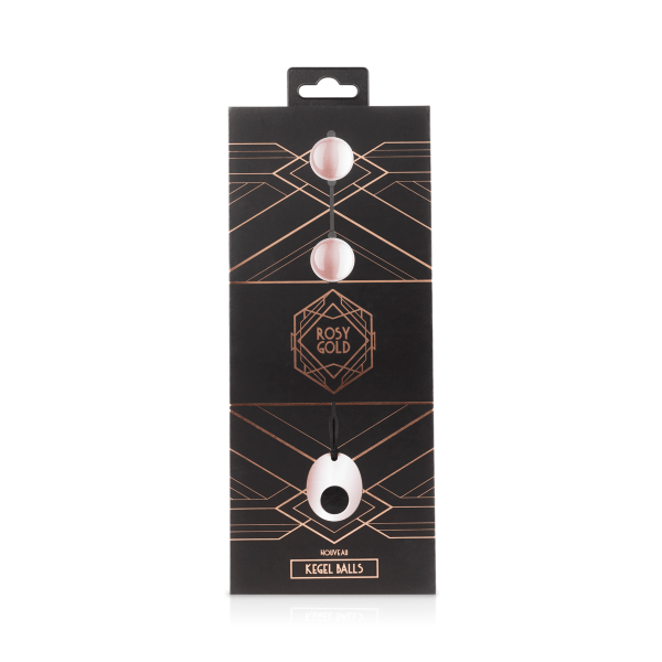 Rosy Gold - Nouveau Ben Wa Balls Vibrant Vibes Australia - Quality Sex Toys - Great Prices