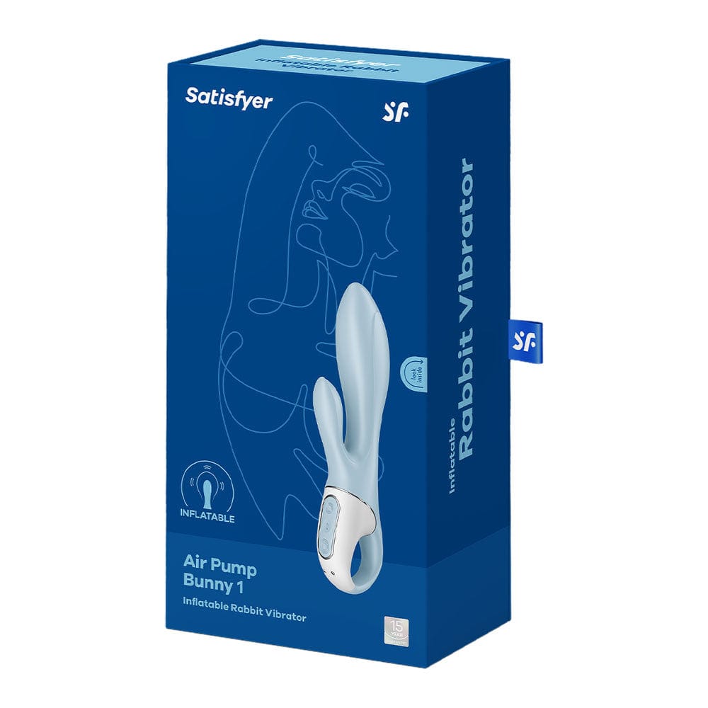Satisfyer Air Pump Bunny 1 - USB Rechargeable Inflatable Rabbit Vibrator