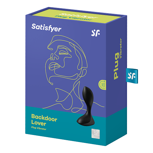 Satisfyer Backdoor Lover Black Vibrant Vibes Australia - Quality Sex Toys - Great Prices