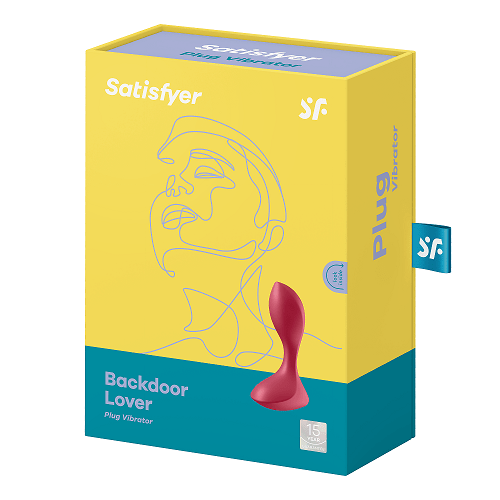 Satisfyer Backdoor Lover Red Vibrant Vibes Australia - Quality Sex Toys - Great Prices