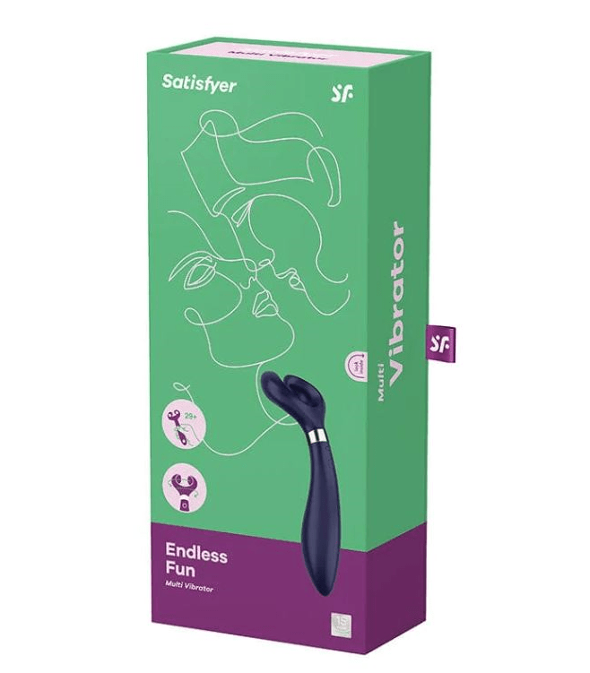 Satisfyer Endless Fun - Blue Vibrant Vibes Australia - Quality Sex Toys - Great Prices