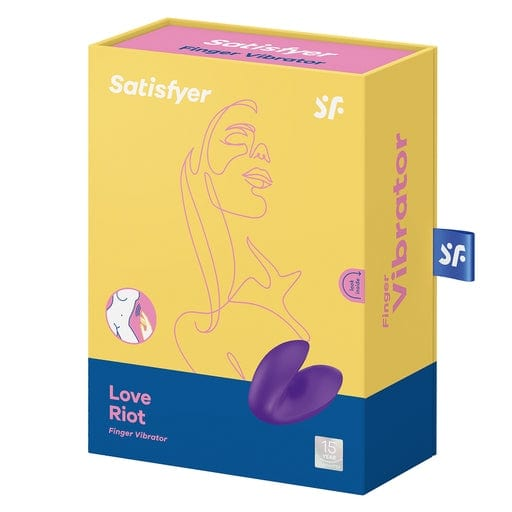 Satisfyer Love Riot Purple Vibrant Vibes Australia - Quality Sex Toys - Great Prices