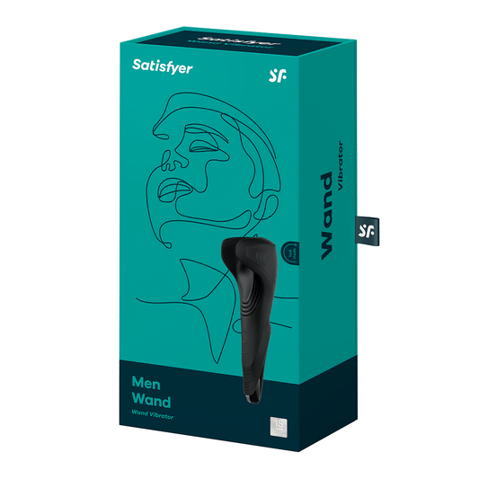 Satisfyer MenWand - black Vibrant Vibes Australia - Quality Sex Toys - Great Prices
