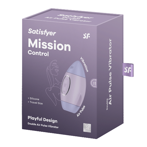 SATISFYER MISSION CONTROL VIOLET Vibrant Vibes Australia - Quality Sex Toys - Great Prices