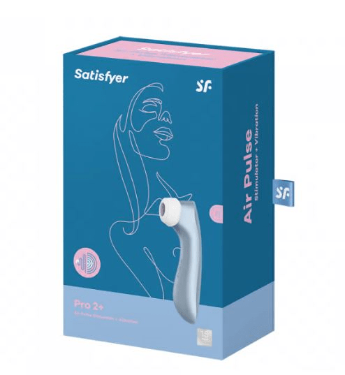 Satisfyer Pro 2+ blue Vibrant Vibes Australia - Quality Sex Toys - Great Prices