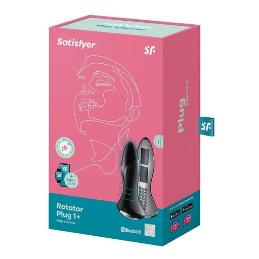 Satisfyer Rotator Plug 1+ black Vibrant Vibes Australia - Quality Sex Toys - Great Prices