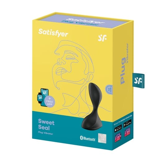 Satisfyer Sweet Seal Black Vibrant Vibes Australia - Quality Sex Toys - Great Prices