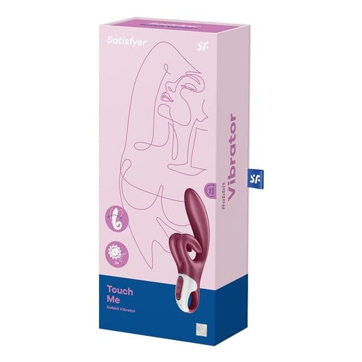 Satisfyer Touch me - Red Vibrant Vibes Australia - Quality Sex Toys - Great Prices