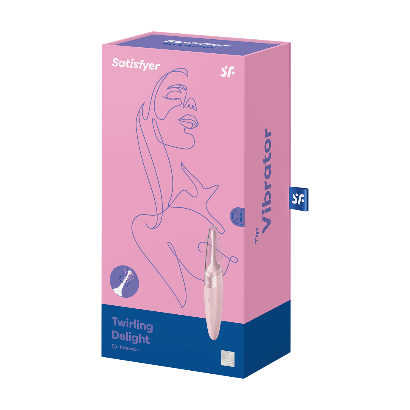 Satisfyer Twirling Delight Rose Vibrant Vibes Australia - Quality Sex Toys - Great Prices