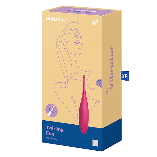 Satisfyer Twirling Fun Magenta Vibrant Vibes Australia - Quality Sex Toys - Great Prices