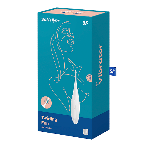 Satisfyer Twirling Fun White Vibrant Vibes Australia - Quality Sex Toys - Great Prices