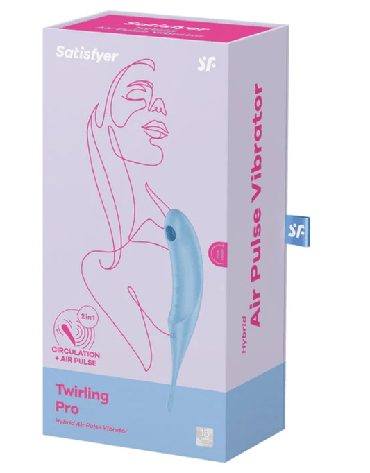 Satisfyer Twirling Pro blue Vibrant Vibes Australia - Quality Sex Toys - Great Prices
