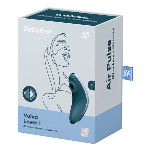 Satisfyer Vulva Lover 1 blue Vibrant Vibes Australia - Quality Sex Toys - Great Prices