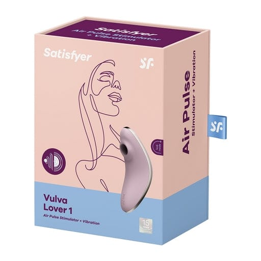 Satisfyer Vulva Lover 1 violet Vibrant Vibes Australia - Quality Sex Toys - Great Prices