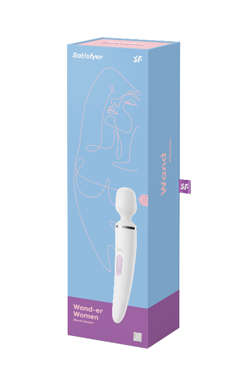 Satisfyer Wand-er Women - white Vibrant Vibes Australia - Quality Sex Toys - Great Prices
