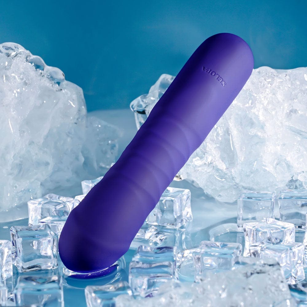 Selopa AMBITION - 17 cm USB Rechargeable Thrusting Vibrator
