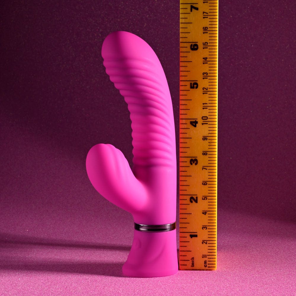 Selopa NEXT WAVE - 16.4 cm USB Rechargeable Dual Vibrator
