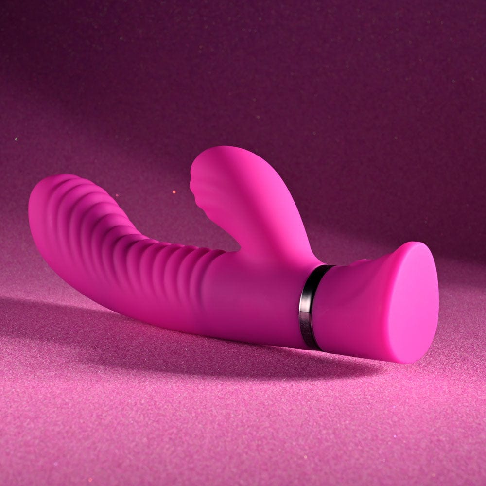 Selopa NEXT WAVE - 16.4 cm USB Rechargeable Dual Vibrator