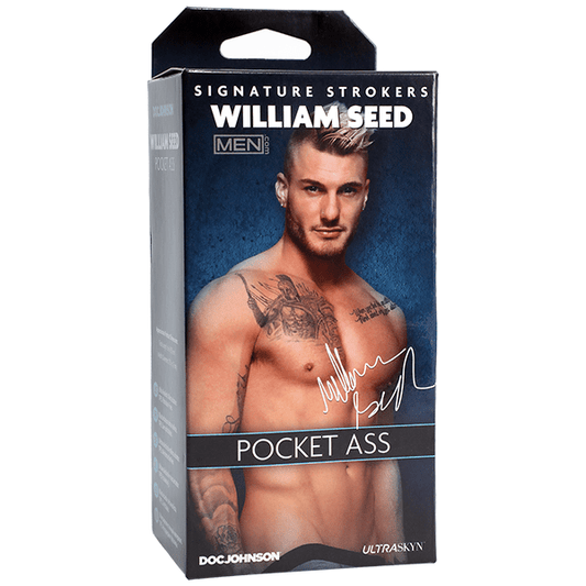 Signature Strokers - William Seed - ULTRASKYN Pocket - Ass Vibrant Vibes Australia - Quality Sex Toys - Great Prices