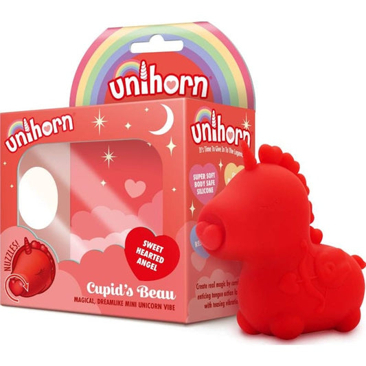 Unihorn Cupids Beau Nuzzling Nose Massager Red Vibrant Vibes Australia - Quality Sex Toys - Great Prices
